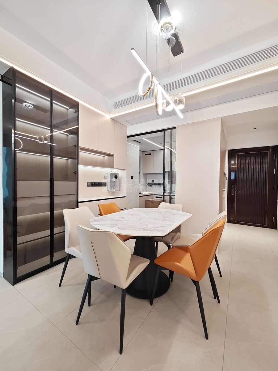 89㎡现代风格实景设计，小户型精致生活空间打造(图6)