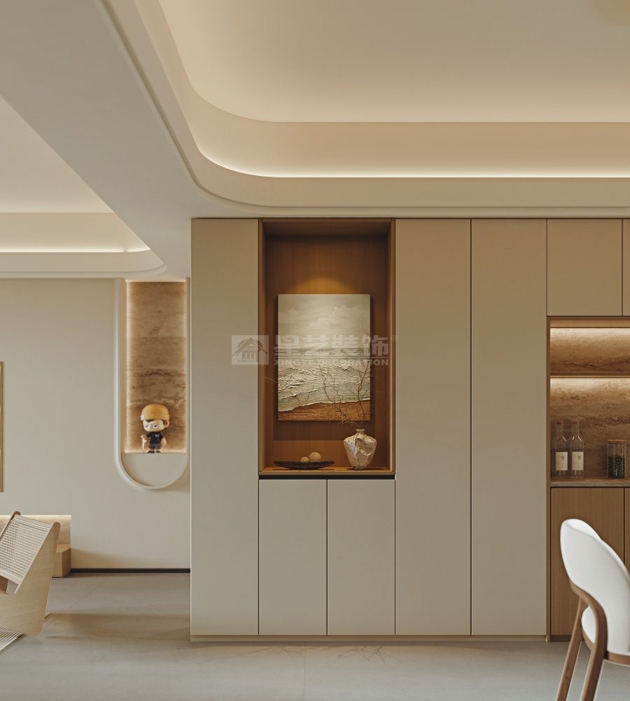 奶油原木风设计营造温暖治愈居住空间(图5)