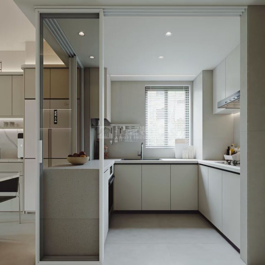 极简主义住宅设计黑白灰现代风格空间营造(图4)