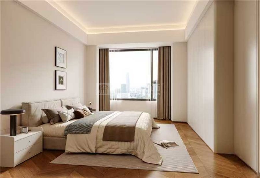 汕头东海岸145平新中式四房设计，传统与现代完美融合(图5)