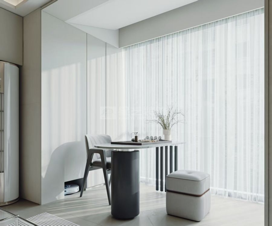 极简主义住宅设计黑白灰现代风格空间营造(图8)