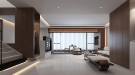 现代简约体块穿插设计打造舒适退休生活空间(图4)