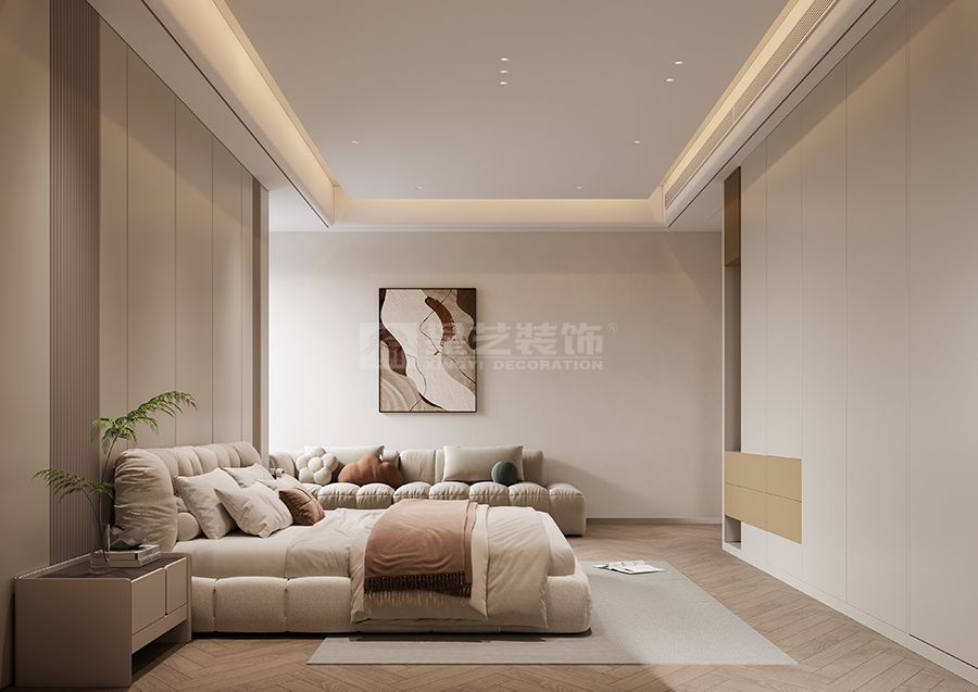 380㎡大平层现代风设计，尺度赋能简而不凡的居住体验(图3)