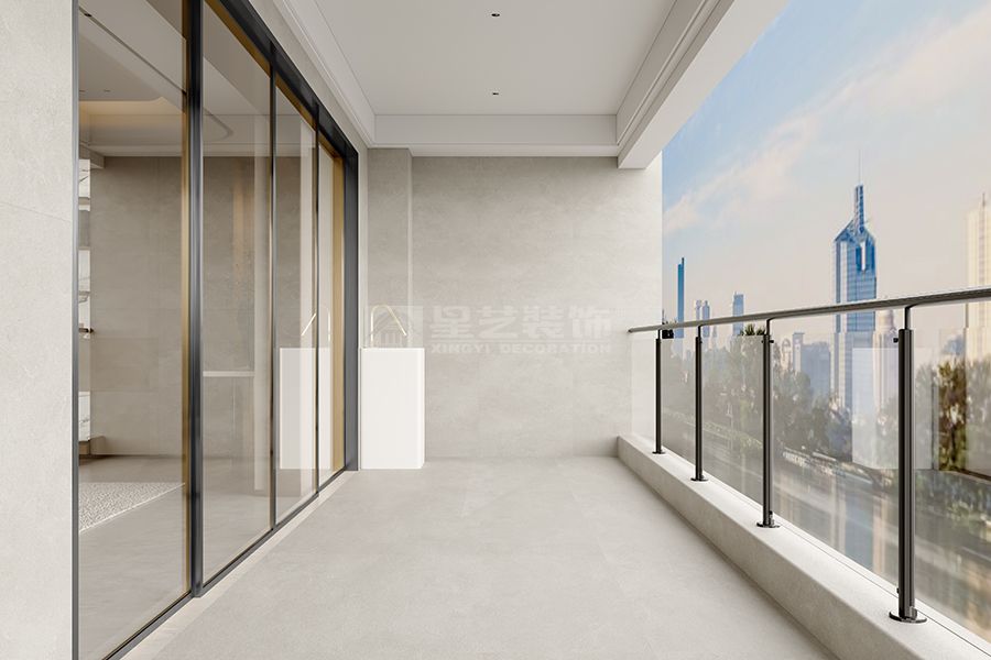 380㎡大平层现代风设计，尺度赋能简而不凡的居住体验(图12)