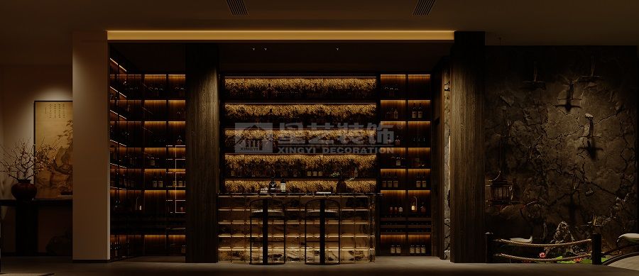 高端私人会所设计三大包间双茶室格局商业接待空间(图7)