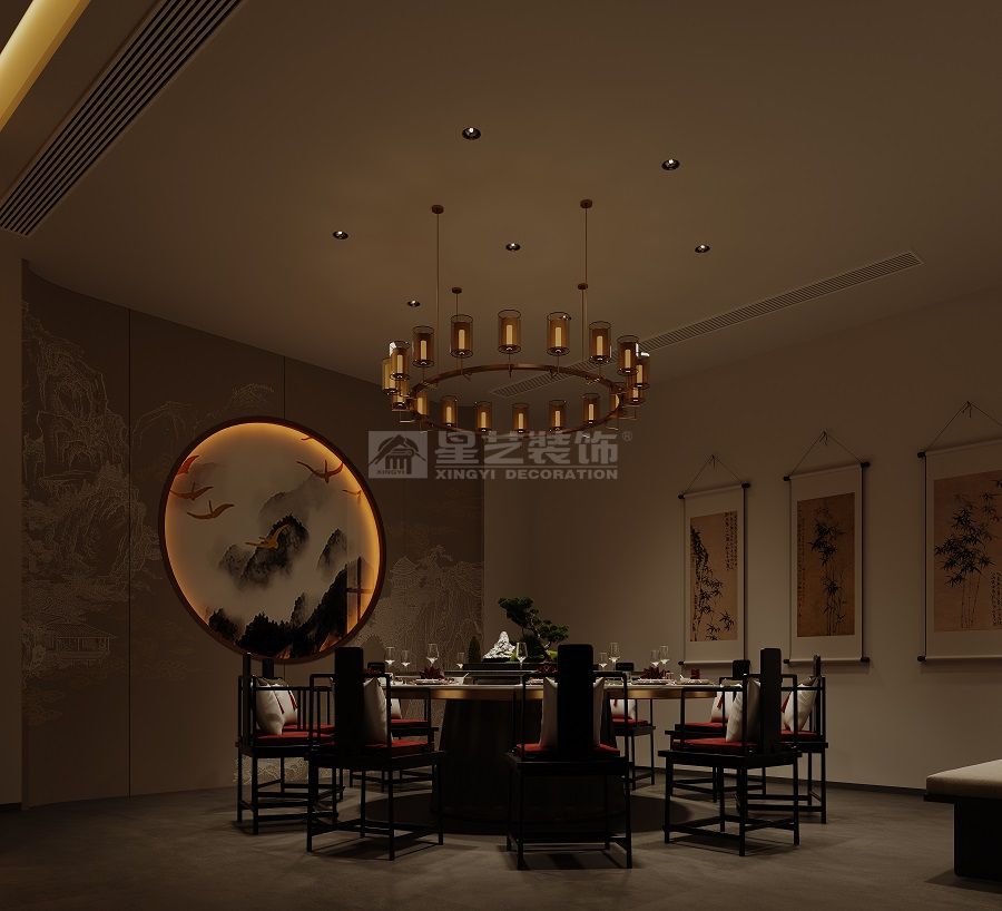 高端私人会所设计三大包间双茶室格局商业接待空间(图23)