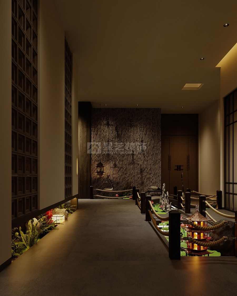 高端私人会所设计三大包间双茶室格局商业接待空间(图25)