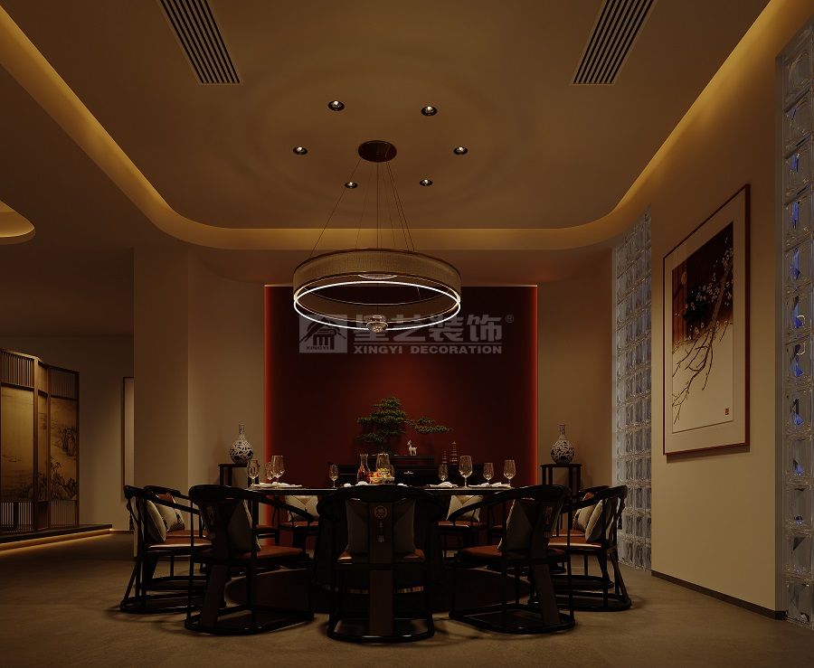 高端私人会所设计三大包间双茶室格局商业接待空间(图37)