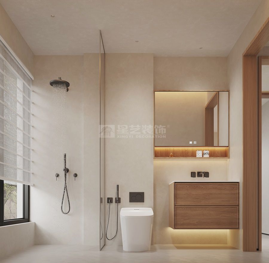 侘寂风微水泥装修设计，打造宁静休闲家居空间(图7)