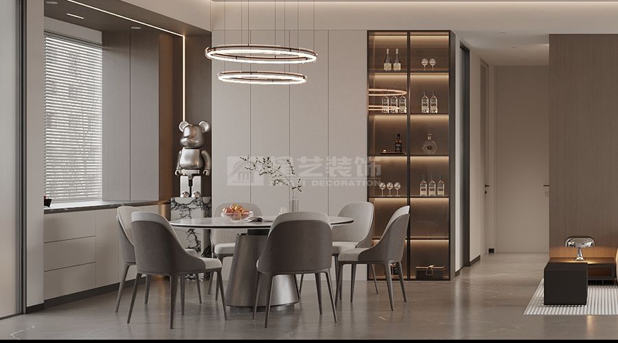 现代简约客厅设计将空间还给生活本质(图4)