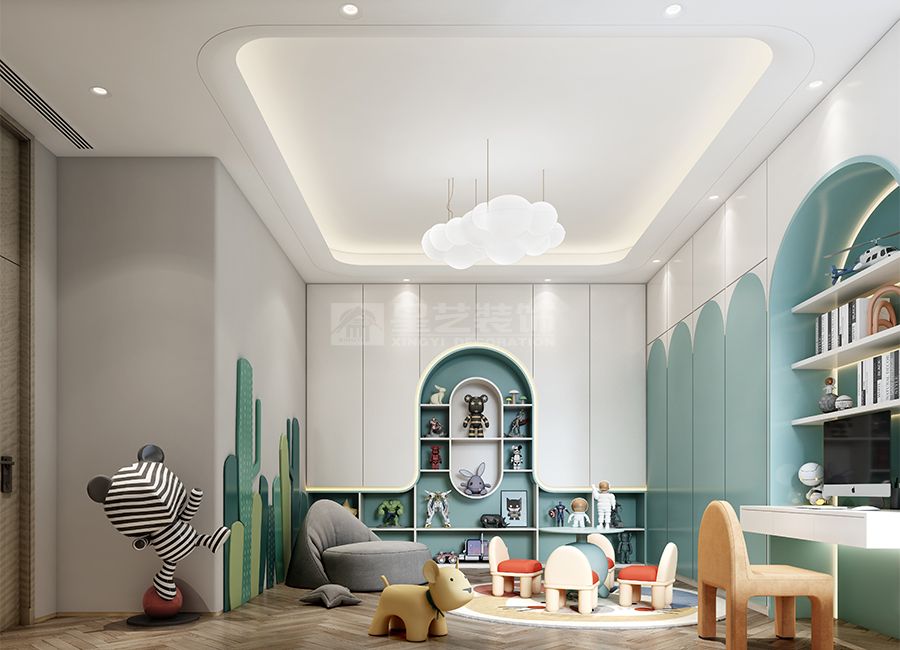 荔湾黄沙江畔480平意式轻奢大平层设计，影木金属打造低调奢华质感(图15)