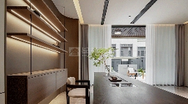 现代轻奢家居设计黑白灰基调下的极简奢华空间打造(图8)