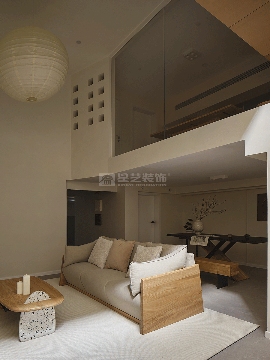 极简风住宅设计米白原木色调打造温馨舒适空间(图4)