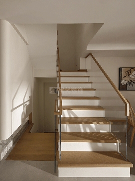 极简风住宅设计米白原木色调打造温馨舒适空间(图6)