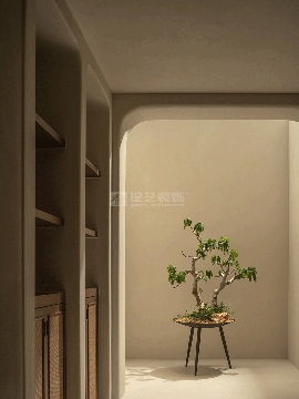 自然侘寂风格住宅设计，打造诗意栖居空间美学(图3)