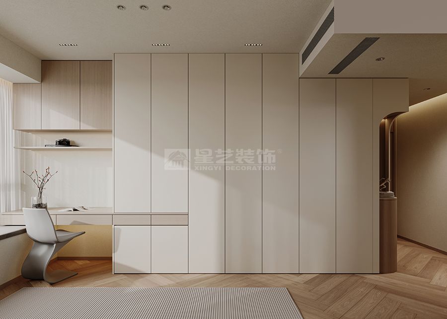 自然柔棕轻奢家居设计，打造温暖通透的现代居所(图8)