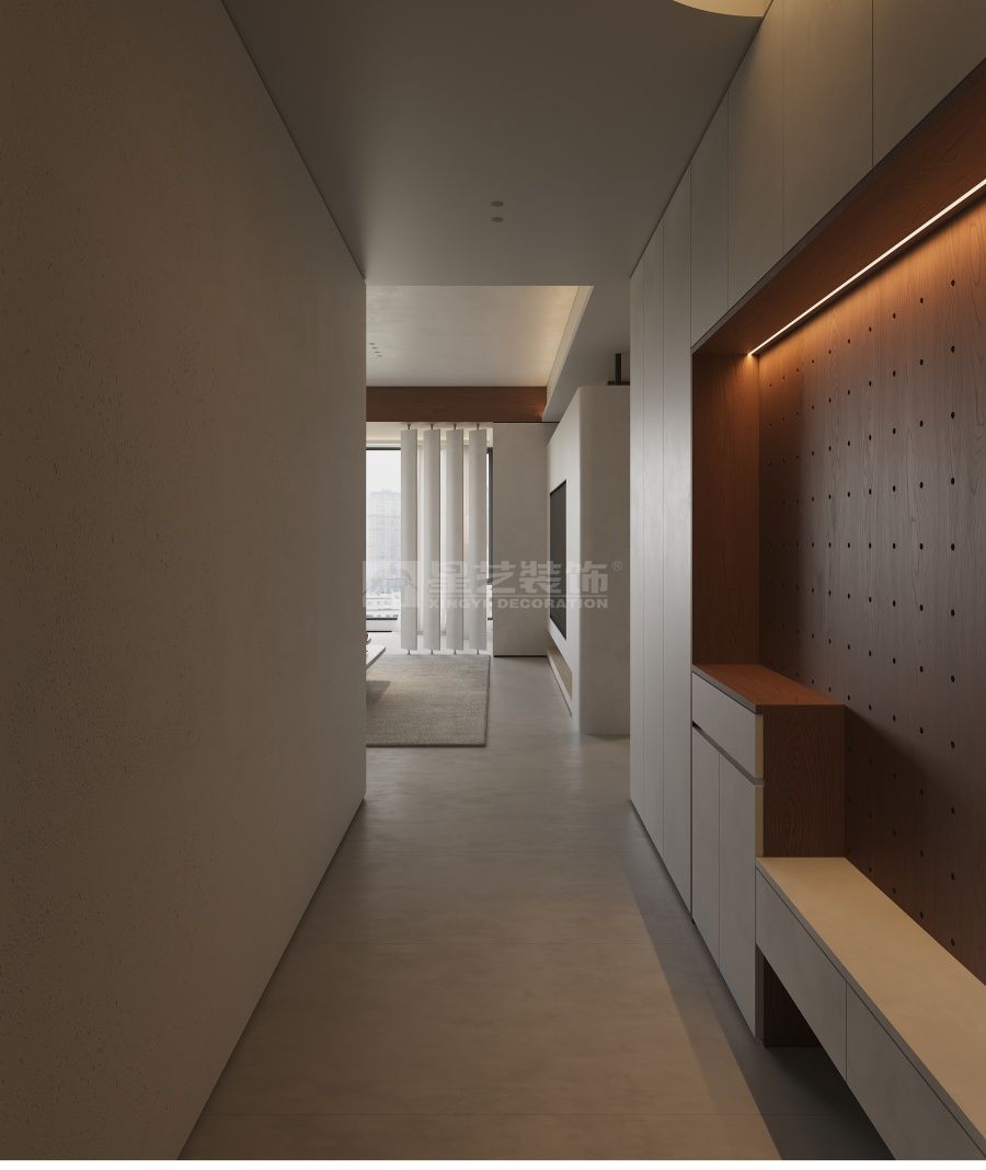 自然极简客厅设计，打造都市治愈系空间(图9)