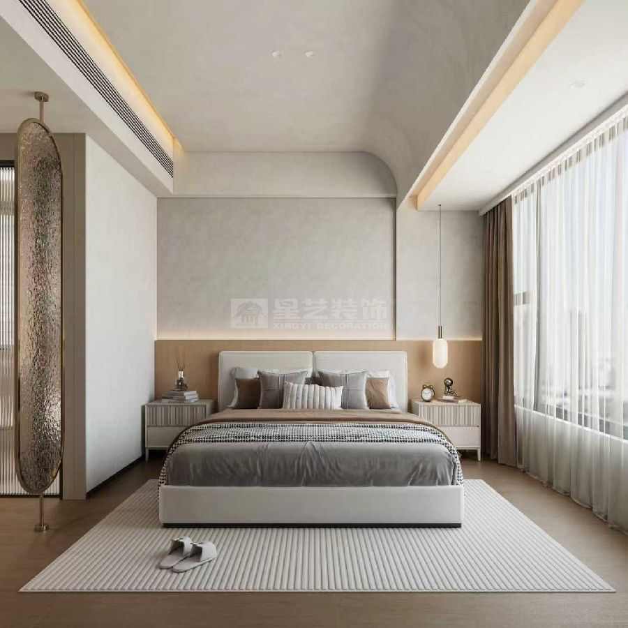 自然极简客厅设计，打造都市治愈系空间(图10)