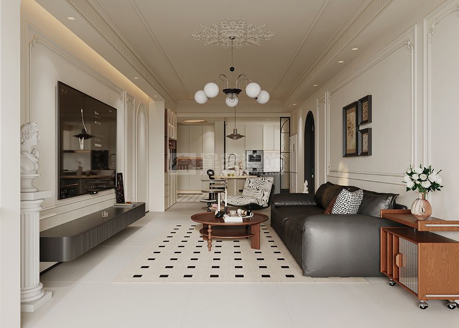 轻法式装修设计攻略：复古优雅与现代实用完美融合(图2)