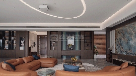 自然奢雅室内设计融合东方禅意与现代轻奢理念(图2)