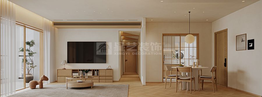 无界通透设计打造松弛感家居空间(图1)