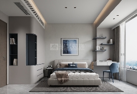 现代简约轻奢住宅设计，低饱和度色调打造高级居住体验(图4)