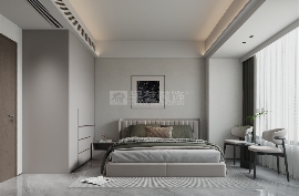 现代简约轻奢住宅设计，低饱和度色调打造高级居住体验(图5)