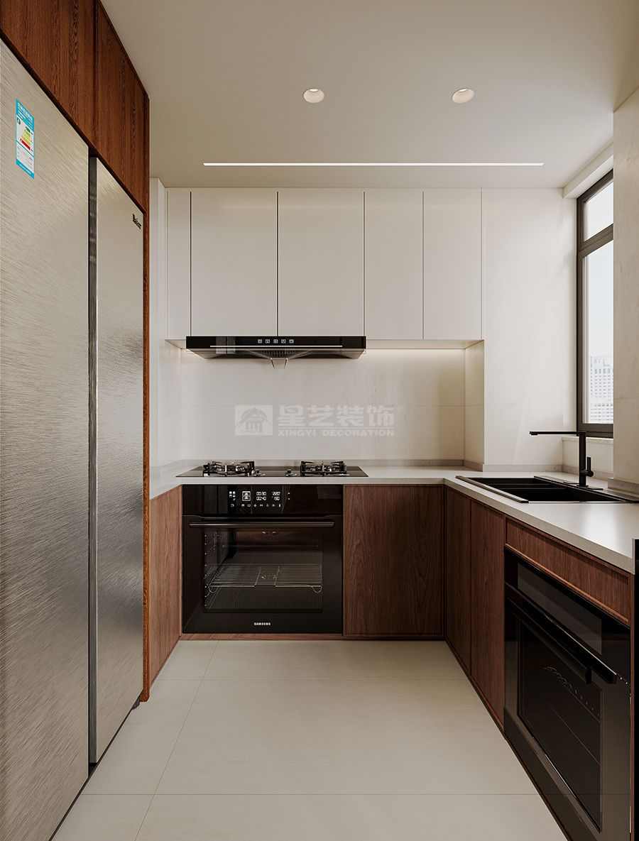 现代简约家居设计质感碰撞层次美学与精致收纳平衡(图4)