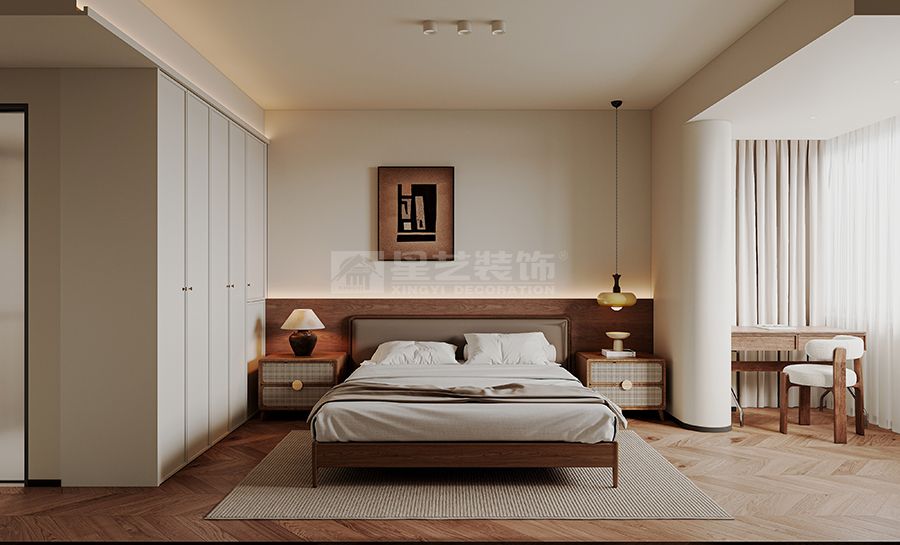 现代简约家居设计质感碰撞层次美学与精致收纳平衡(图8)