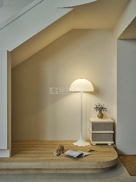 原木石材打造现代自然主义居所，都市中的静谧空间设计(图6)