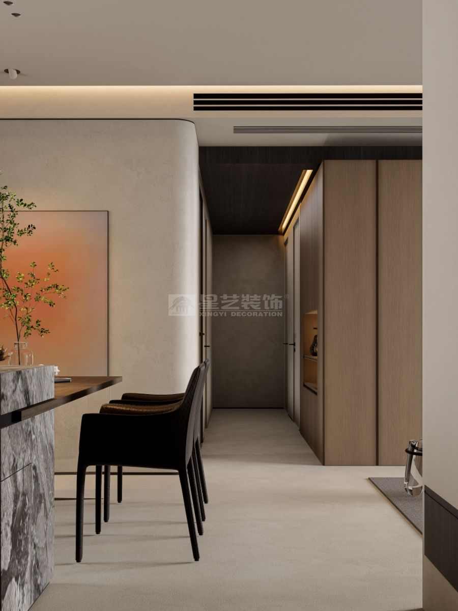 意式简约设计打造纯净生活空间，白木黑三色营造现代格调居所(图8)