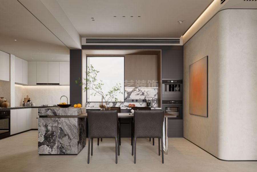 意式简约设计打造纯净生活空间，白木黑三色营造现代格调居所(图5)