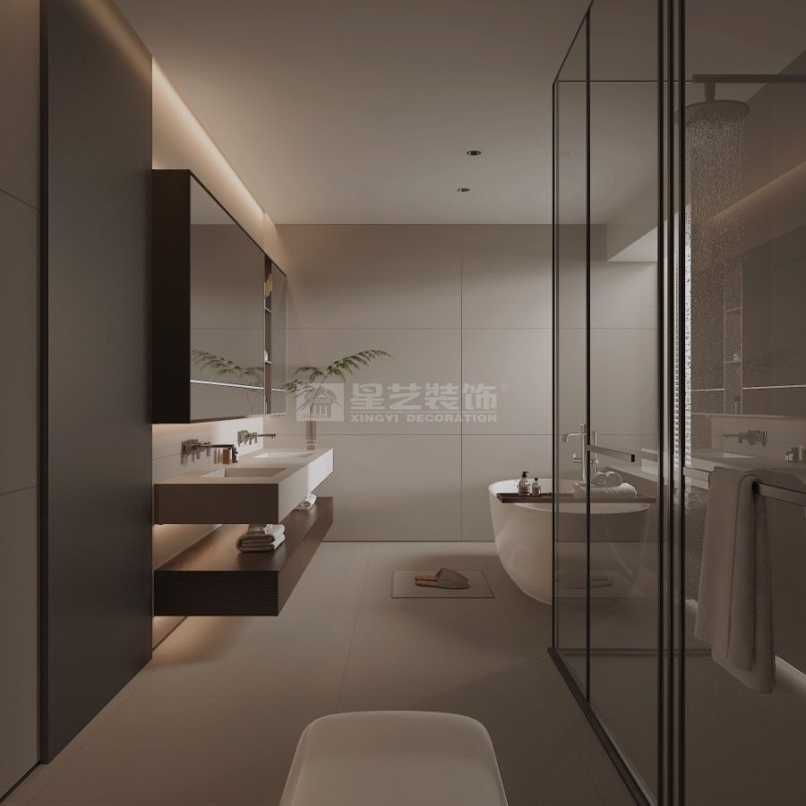 奢雅轻简设计打造现代艺术居所，材质共生营造高级松弛感(图8)