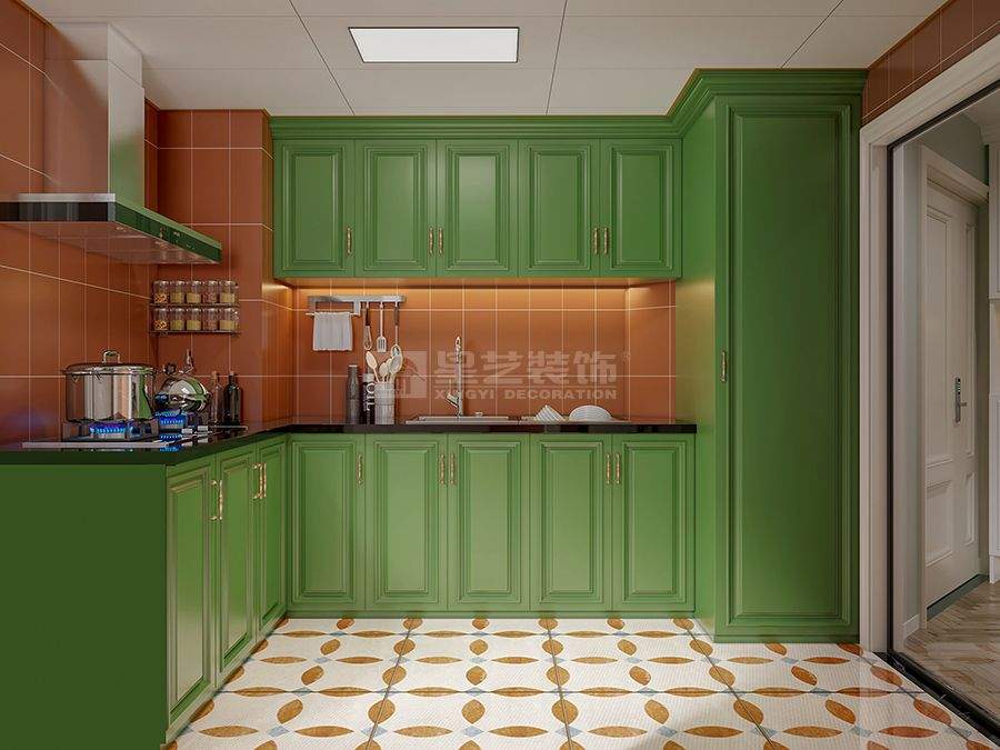 小户型夏日改造设计，大色块营造清凉舒适空间(图5)