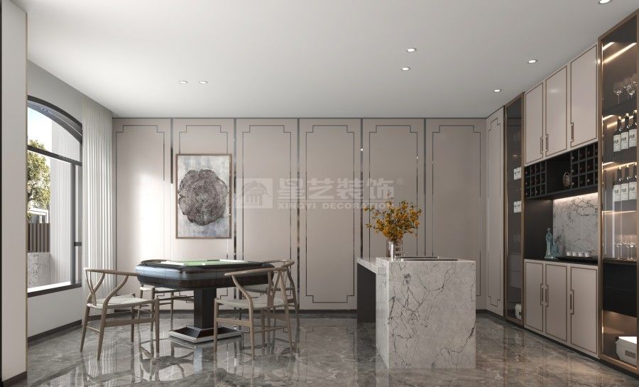 简雅现代东方韵味住宅设计，光影庭院营造静谧生活空间(图12)