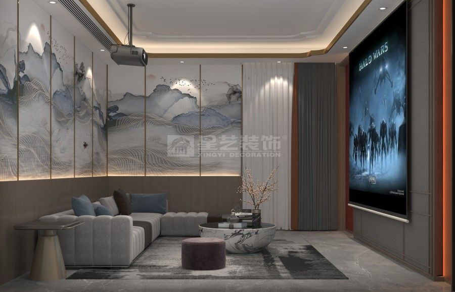 简雅现代东方韵味住宅设计，光影庭院营造静谧生活空间(图13)