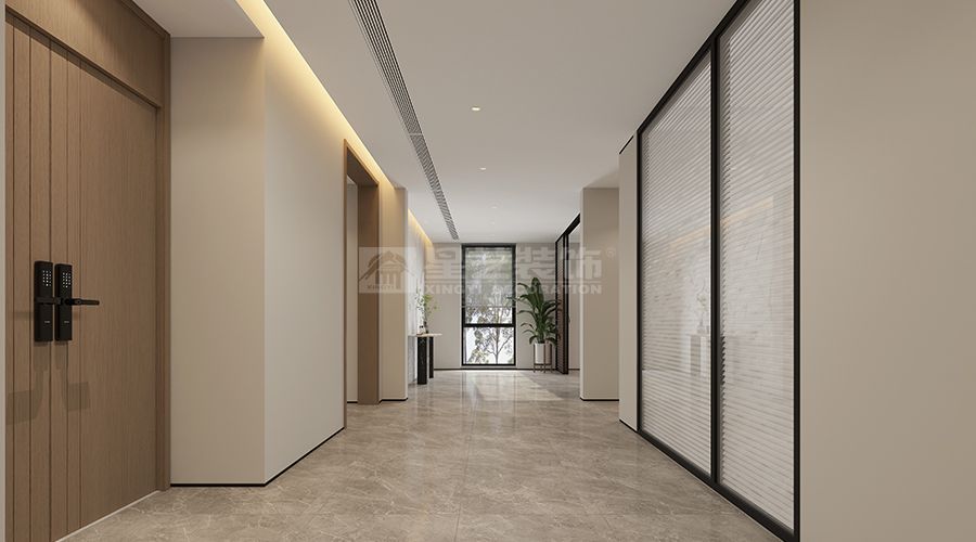 董事长私人会所设计，现代简约风格打造高端多功能休闲空间(图1)