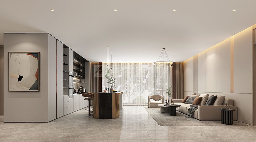 董事长私人会所设计，现代简约风格打造高端多功能休闲空间(图6)