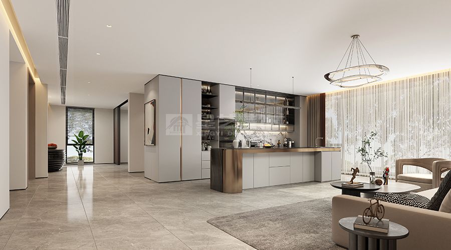 董事长私人会所设计，现代简约风格打造高端多功能休闲空间(图7)