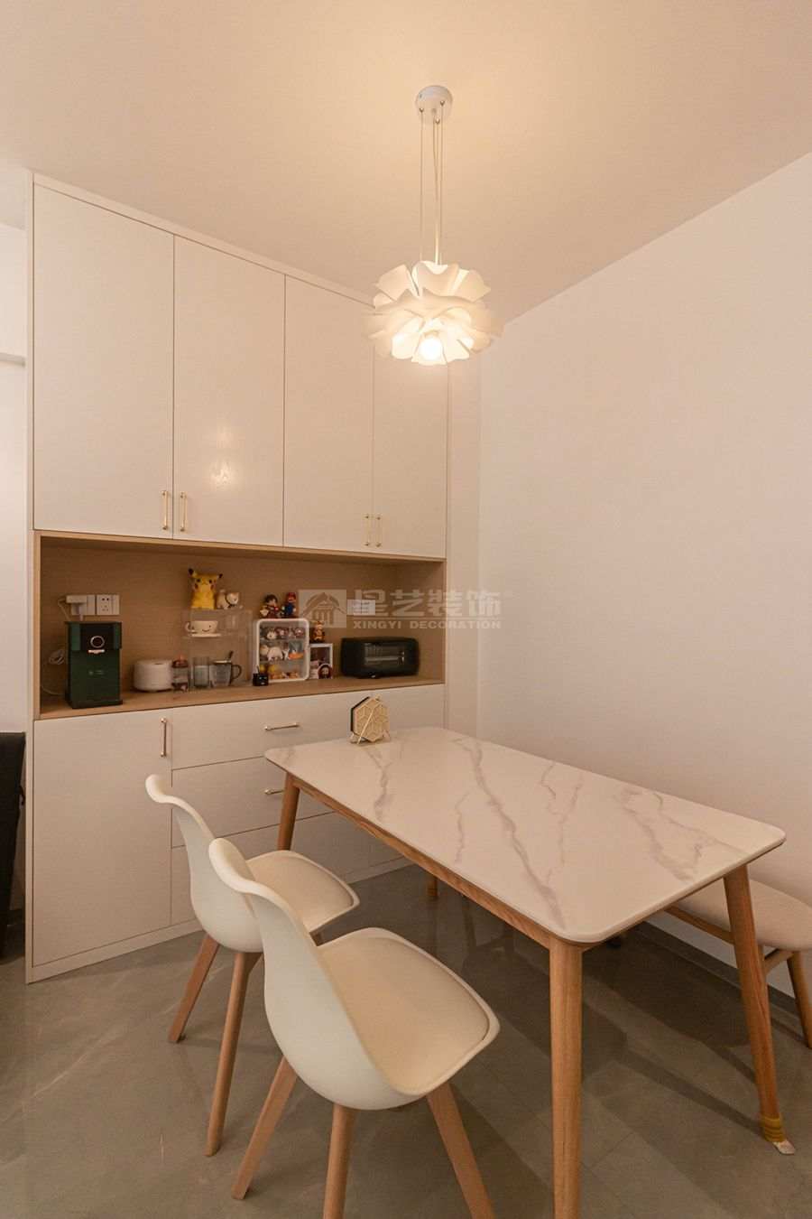 双生林光间北欧风设计，开放式布局营造通透猫居空间(图5)