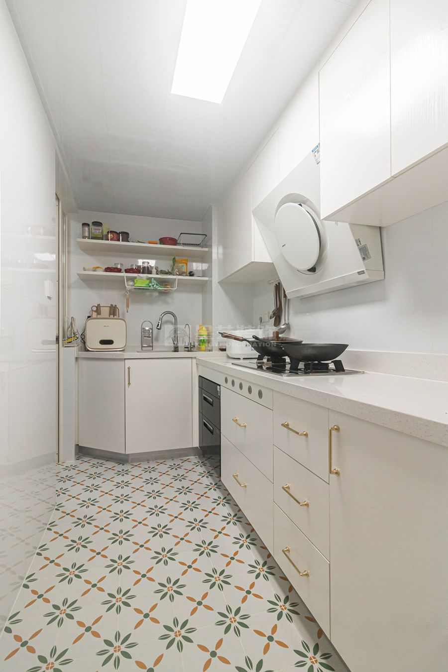 双生林光间北欧风设计，开放式布局营造通透猫居空间(图9)