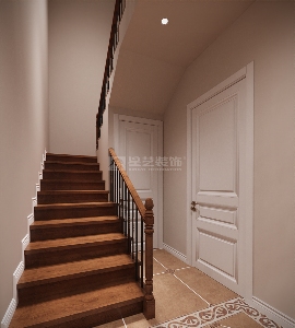 美式别墅设计复古地砖配实木地板营造温馨舒适空间(图4)