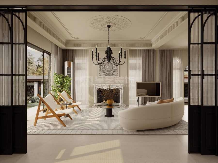 复古轻调设计打造自然松弛居住空间(图3)