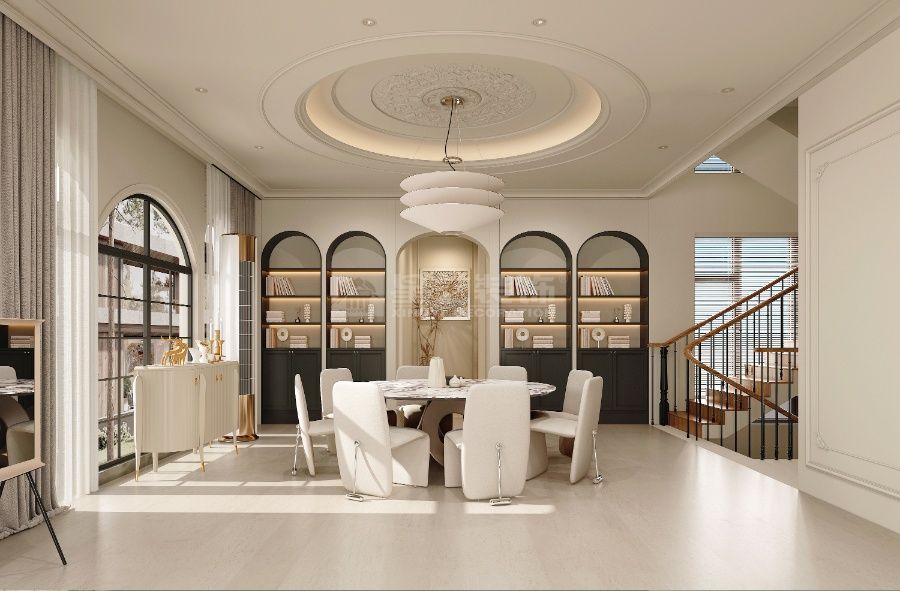 复古轻调设计打造自然松弛居住空间(图4)