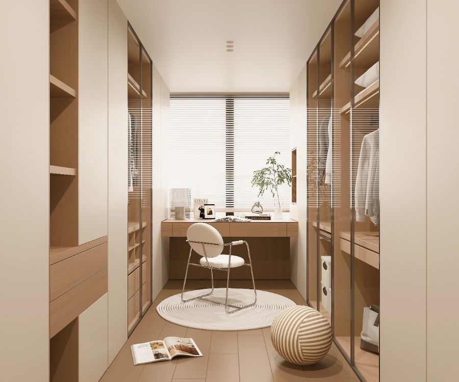 复古轻调设计打造自然松弛居住空间(图9)