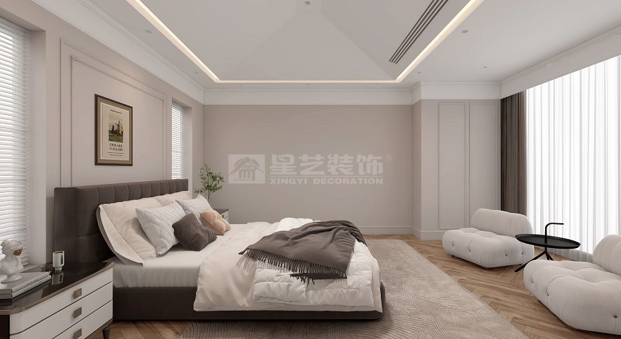 现代美式联排别墅设计，音乐教师的奢享度假生活空间(图7)