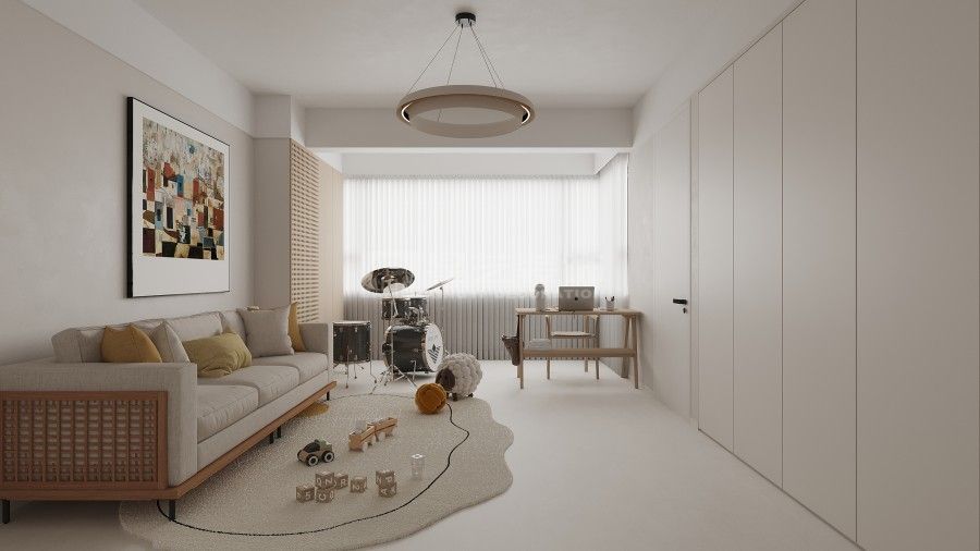 儿童友好家居设计：打造激发想象力的成长空间(图4)