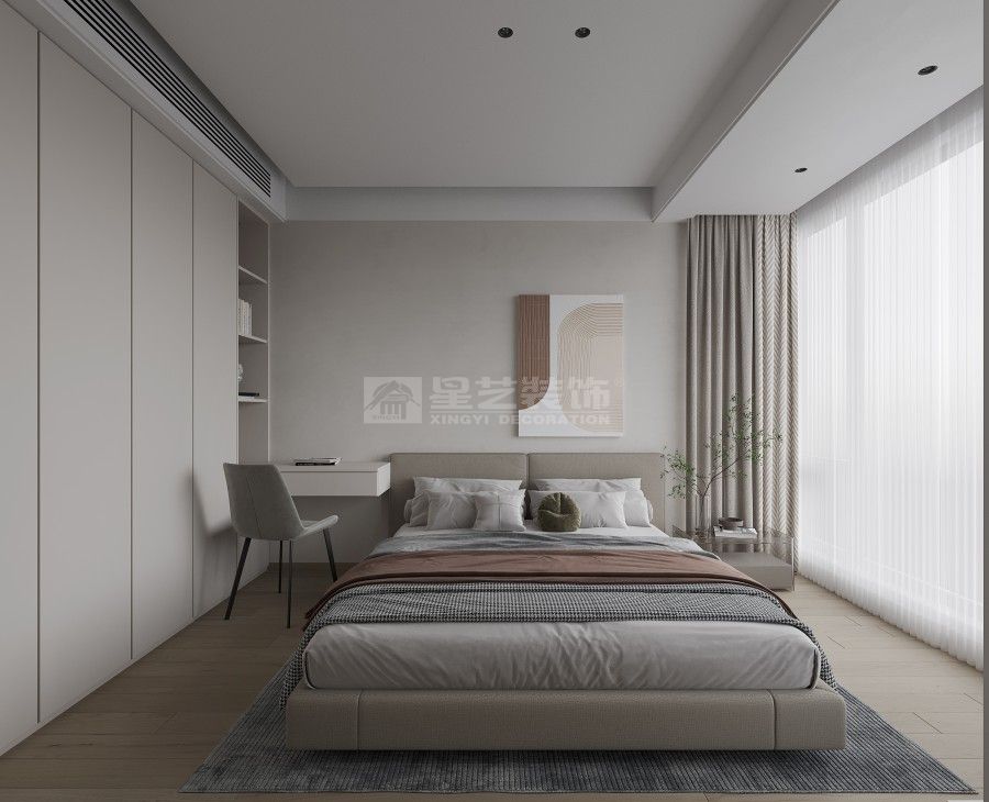 奶油极简设计风格打造温暖舒适家居空间(图4)