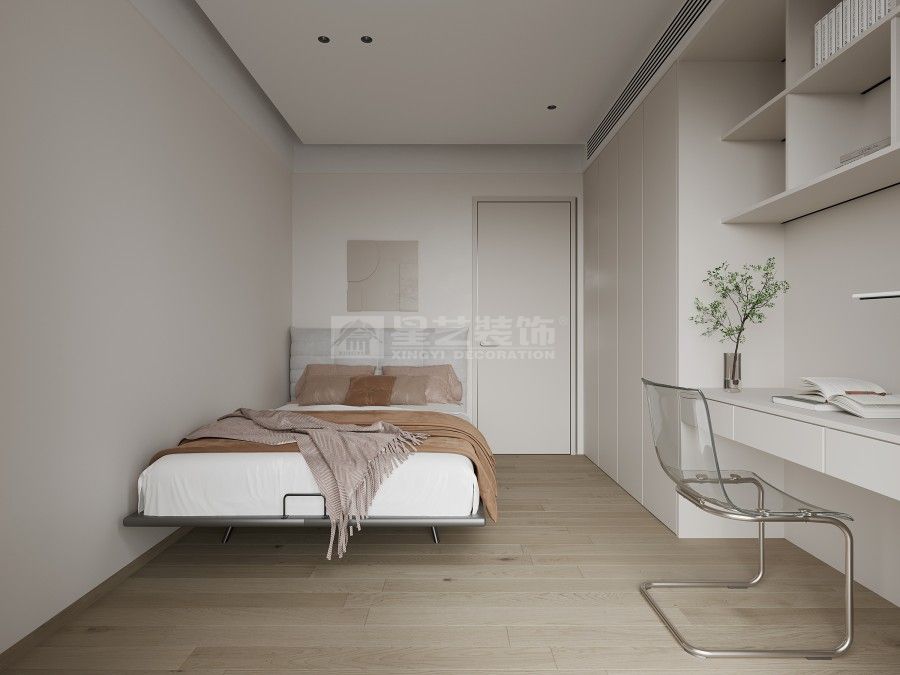 奶油极简设计风格打造温暖舒适家居空间(图9)