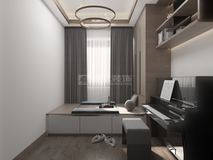 极简主义平层设计，开放式布局打造通透温馨家居空间(图8)